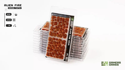 Gamers Grass: Alien Tufts - Alien Fire 6mm