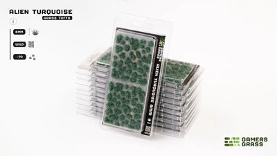 Gamers Grass: Alien Tufts - Alien Turquoise 6mm