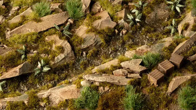 Gamers Grass: Grass Tufts - Dark Moss 2mm