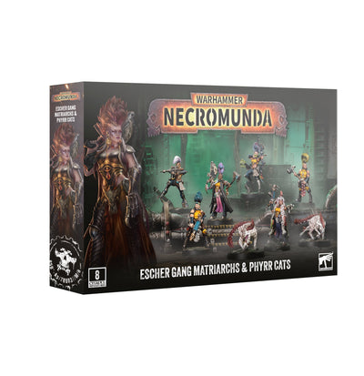 Necromunda: Escher Gang Matriarchs & Phyrr Cats