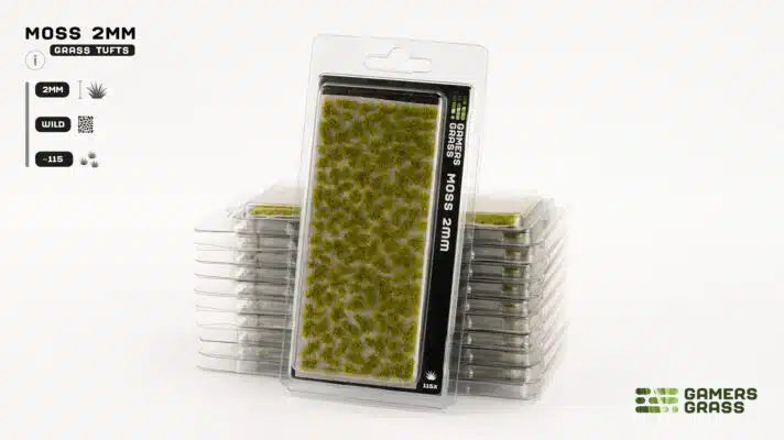 Gamers Grass: Grass Tufts - Moss 2mm