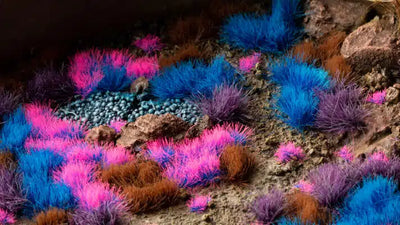 Gamers Grass: Tuft Set - Mystic Nebulae Set