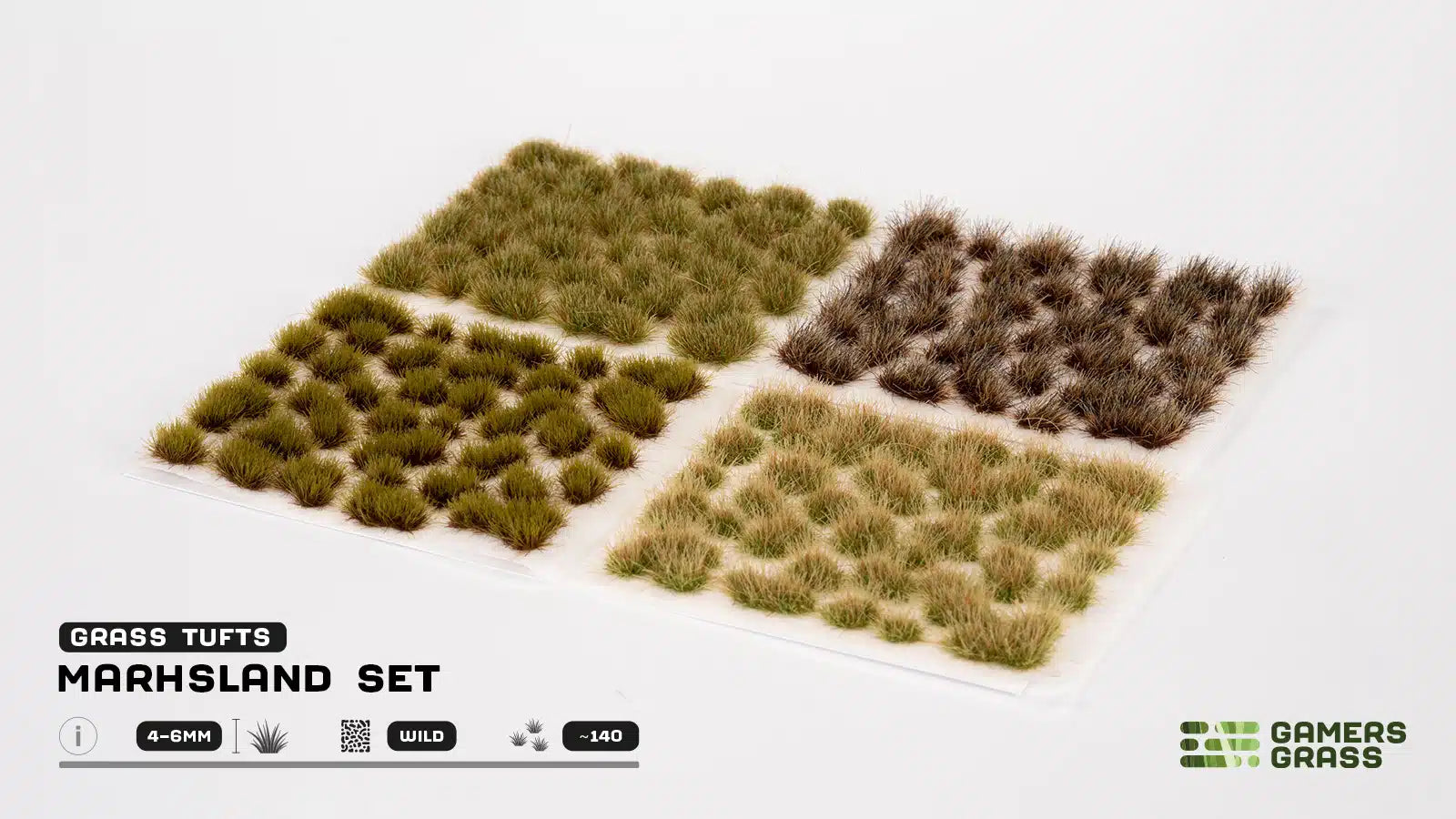 Gamers Grass: Tuft Set - Marshland Set